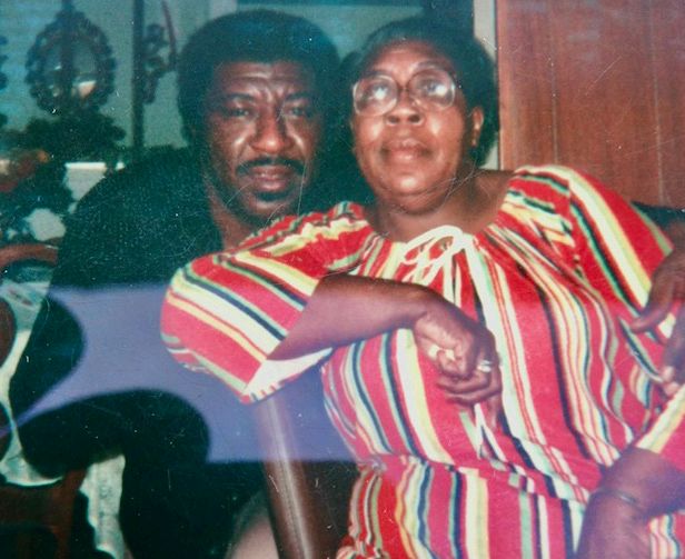 Vincent Hall's dad Laverne and Grandmother Mable