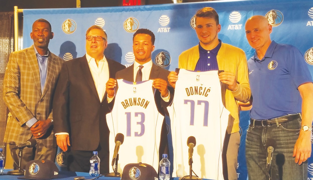 Mavericks Look to the Future in Draft Picks Doncic and Brunson