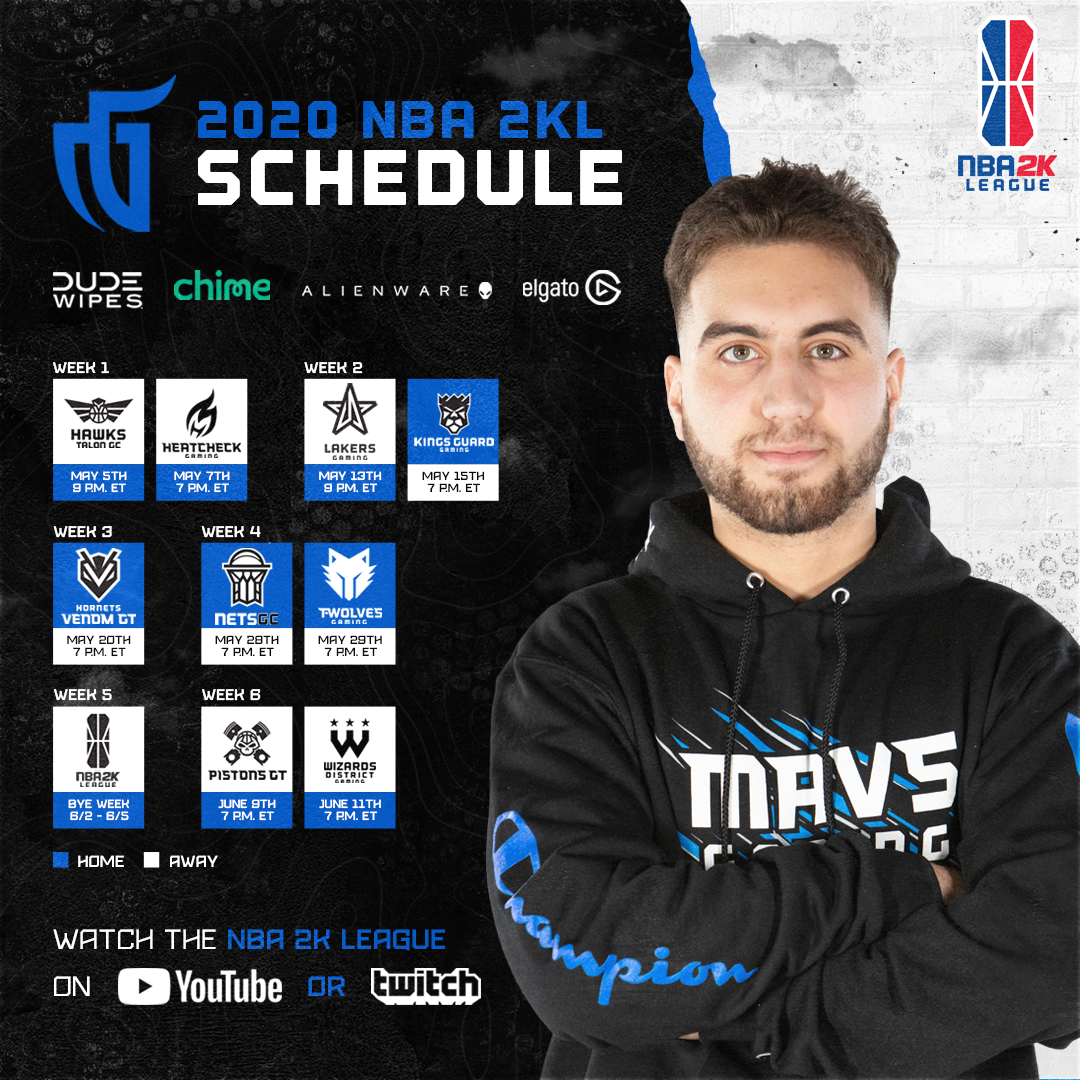 Mavs Gaming Undefeated After First Week of NBA2K Season 3