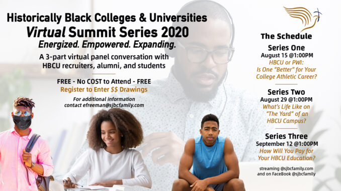Historically Black Colleges and Universities Virtual Summit Series 2020