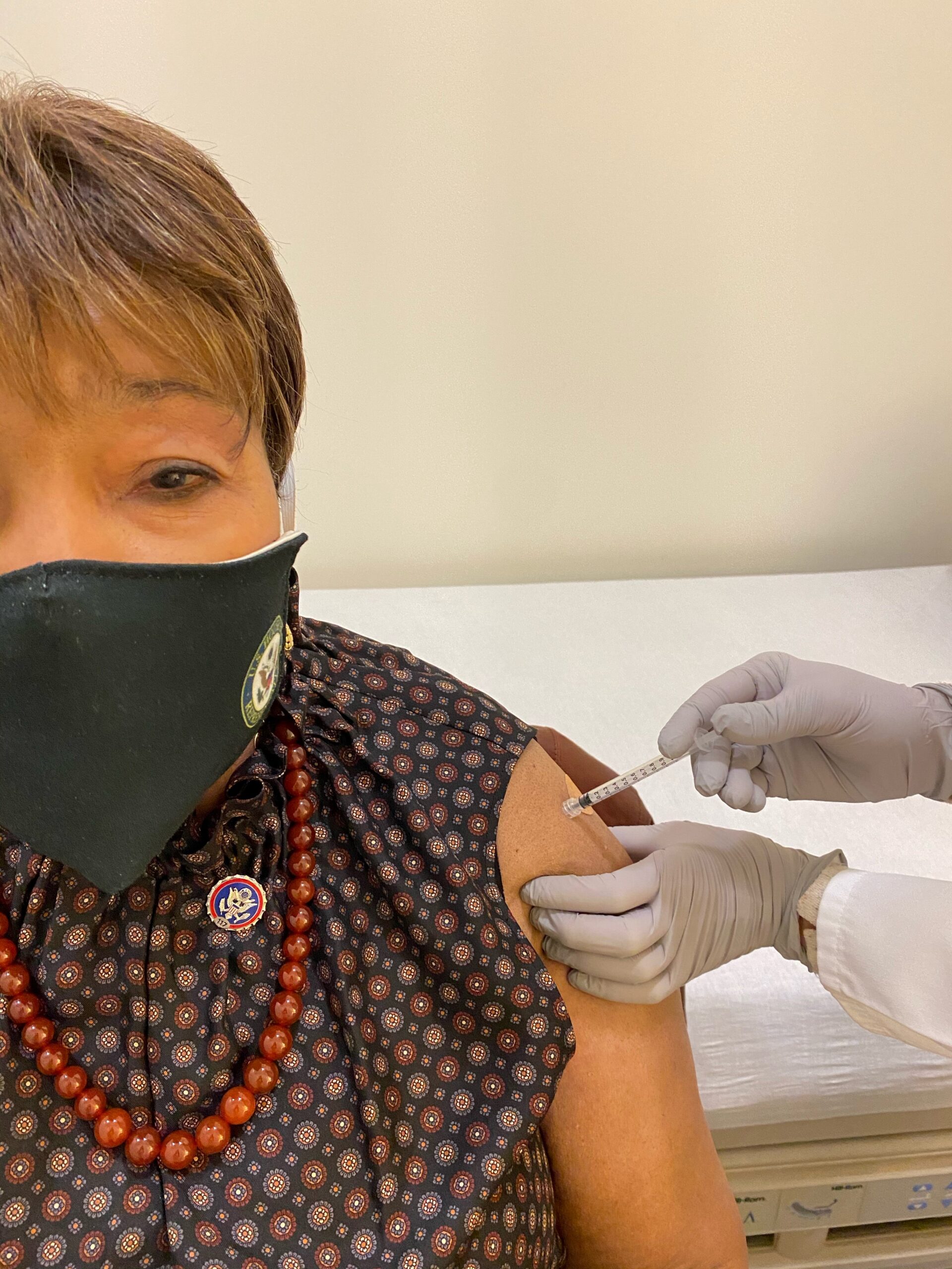 Congresswoman Johnson Receives First Dose of COVID-19 Vaccine