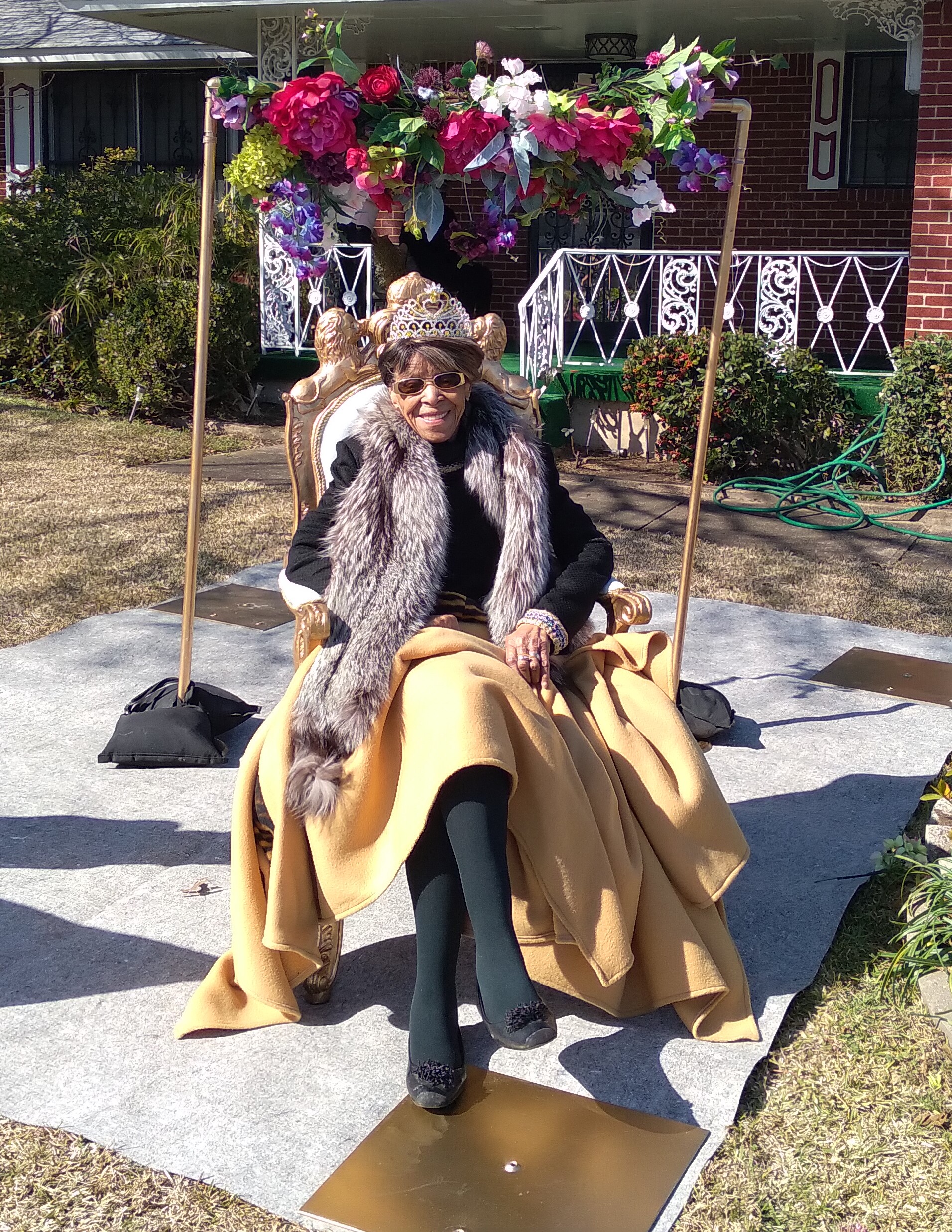 Birthday Drive-By: Mrs. Verna McKenzie Celebrates 105th Birthday!