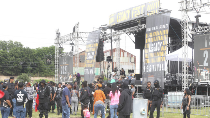 Scenes from Tulsa Black Wall Street Observance 2021