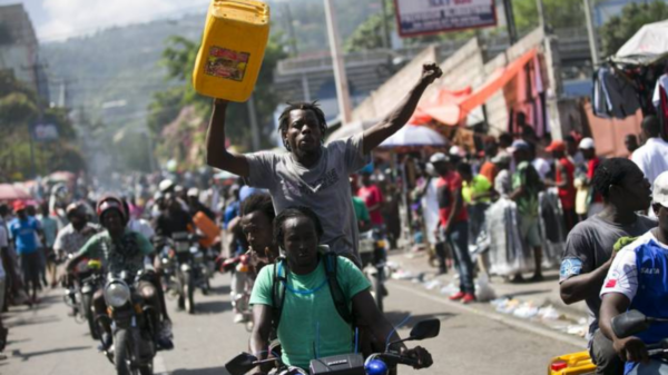 Haiti Gas Stortages Protest