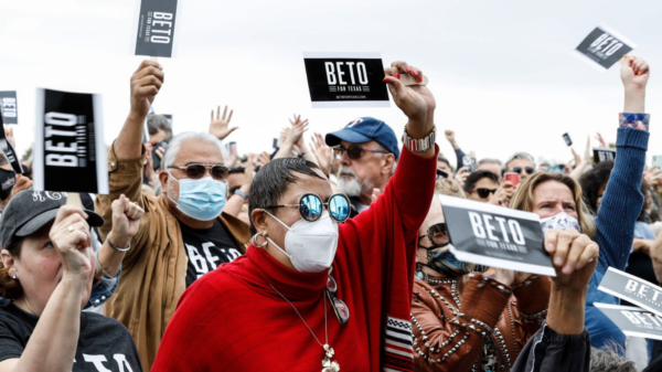 Beto O'Rourke supporters