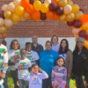 Orion Jean with family and supporters