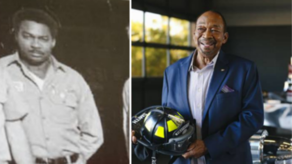 The first Black firefighter of a city in Las Vegas was honored in a celebration on his 80th birthday, 8 News Now reports.