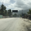 An empty street in Martissant