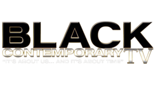 black contemporary tv