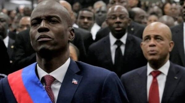 Jovenel Moise and Michel Martelly