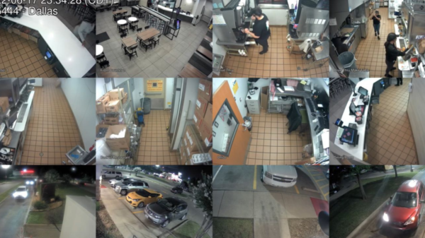 Surveillance footage