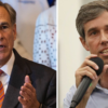 Greg Abbott y Beto O'Rourke