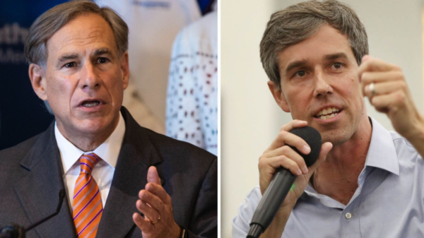 Greg Abbott y Beto O'Rourke