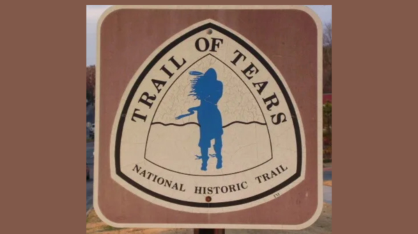 Trail of Tears sign