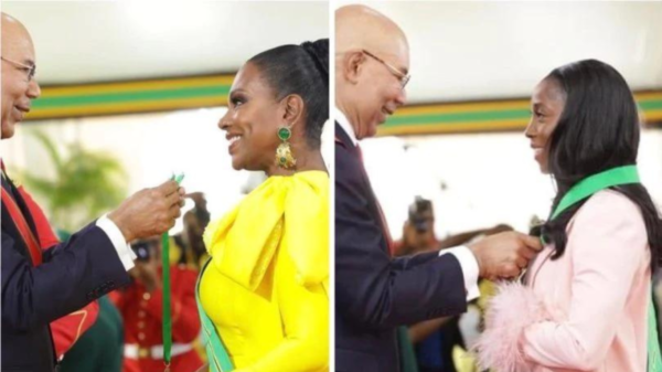 Jamaica recently gave these two its highest honors.