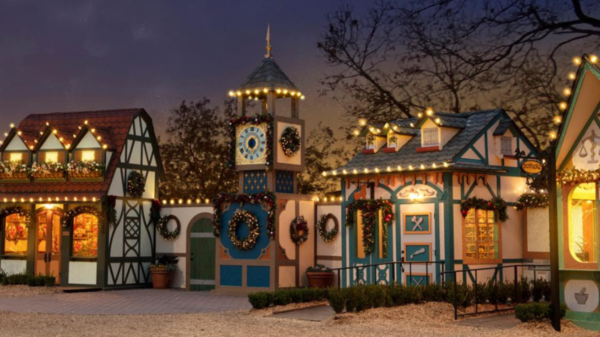 Lights and an Indoor Display Featuring Four World’s Holidays