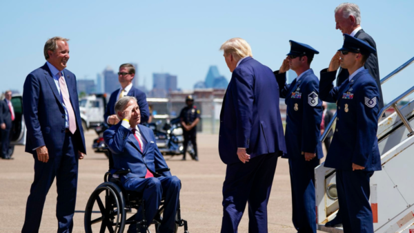 Texas Attorney General Ken Paxton and Gov. Greg Abbott