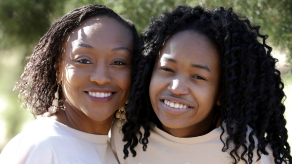 Candace Haywood and daughter Grace