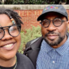 Hailee and her father, Vincent Hall