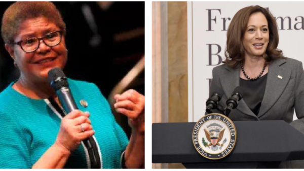 U.S. Vice President Kamala Harris & Mayor- elect Karen Bass