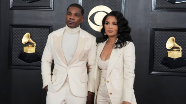 Kirk Franklin, left, and Tammy Collins