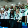 Baylor University Women's Baskeball Team at Game - Photo- Dallas Wings