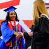 Kendall Gayle Washington at high school graduation