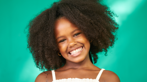 child’s natural hair