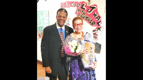 Terry Allen with Dr. Julianne Malveaux