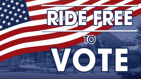 Ride DART for Free to Vote