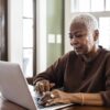 Lady with Laptop