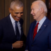 Former President Barack Obama and President Joe Biden