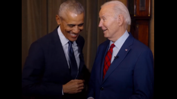 Former President Barack Obama and President Joe Biden