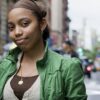 Portrait of young Hispanic woman