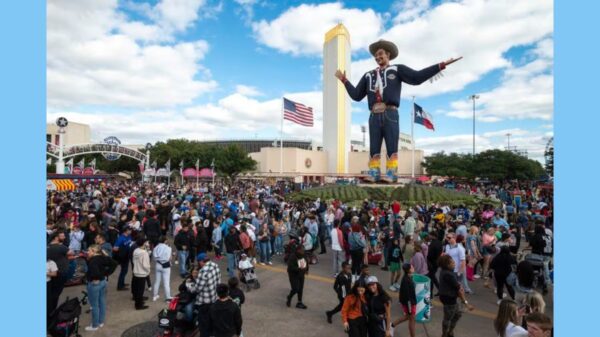 A view of the State Fair of Texas