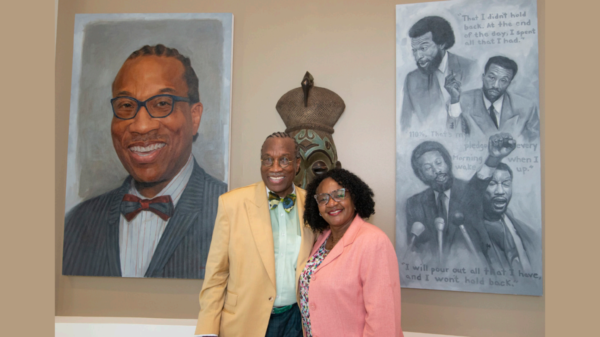 John Wiley Price and Mayor Carrie Gordon (1)