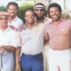 JW White, Charlie Sifford, Lewis Matthew, Lee Elder, Deermeat Mims, Leonard Jones, Pete Brown