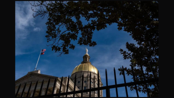 The Georgia State Capitol building in Atlanta