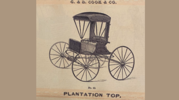 A New Haven-made carriage popular among Southern slave owners.