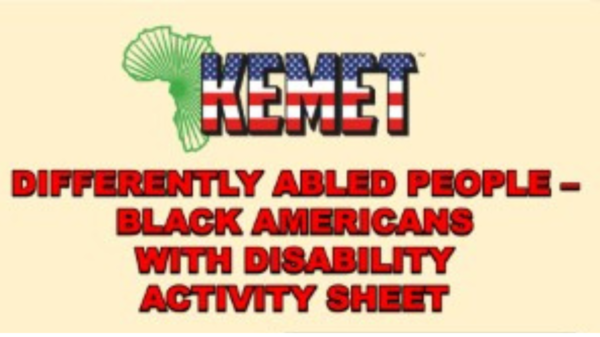 Differently Abled People-Black Americans with Disability
