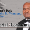 Dr. Warren Editorial