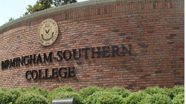 Entrance to Birmingham-Southern College Campus