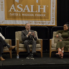 Panelists Dr. Hasan Jeffries and House Leader Hakeem Jeffries