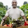 Man with Vegetable