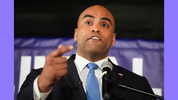 Democratic U.S. Senate candidate Colin Allred