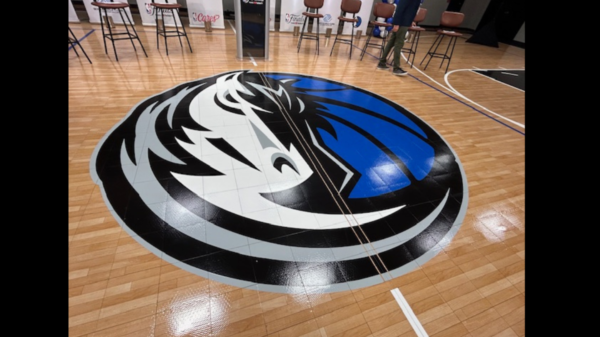 Mavs GYM Floor Decal