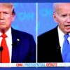 Donald Trump and President Joe Biden