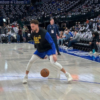 Klay Thompson in April in Dallas