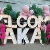 Members of the Alpha Kappa Alpha Sorority